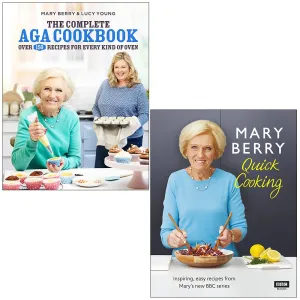 The Complete Aga Cookbook & Mary Berry’s Quick Cooking 2 Books Collection Set