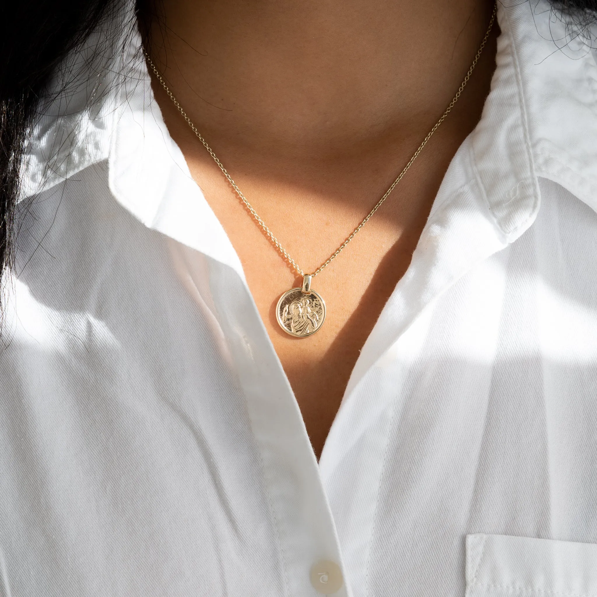 The Large St. Christopher Medallion