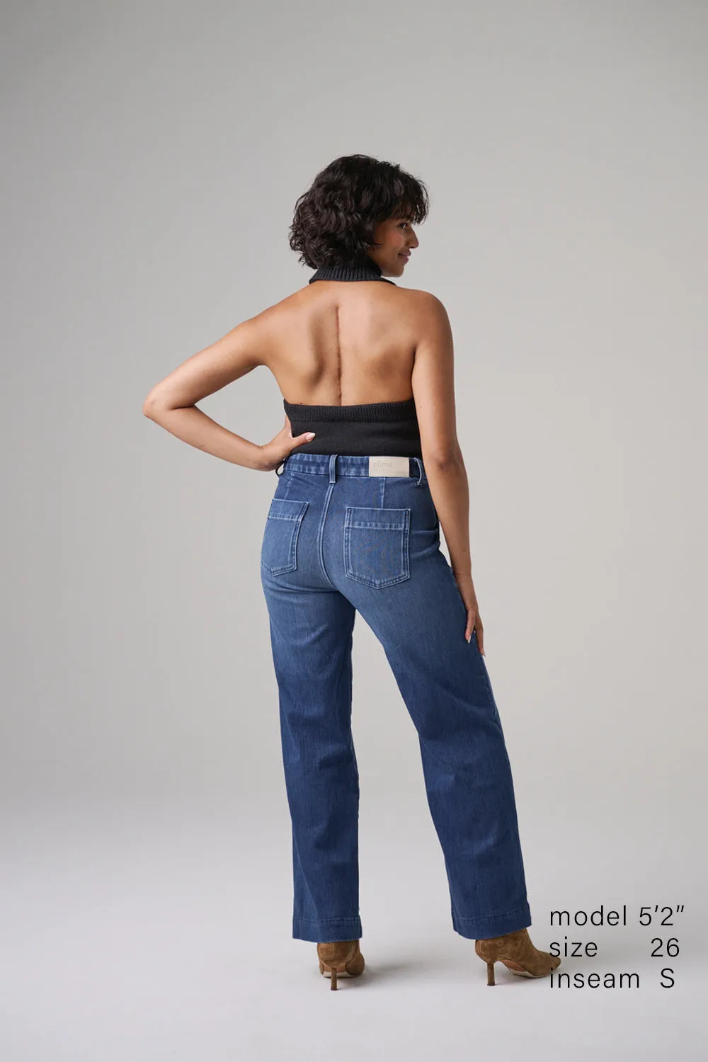 The Malibu Wide Baker  |  Coastal Blue