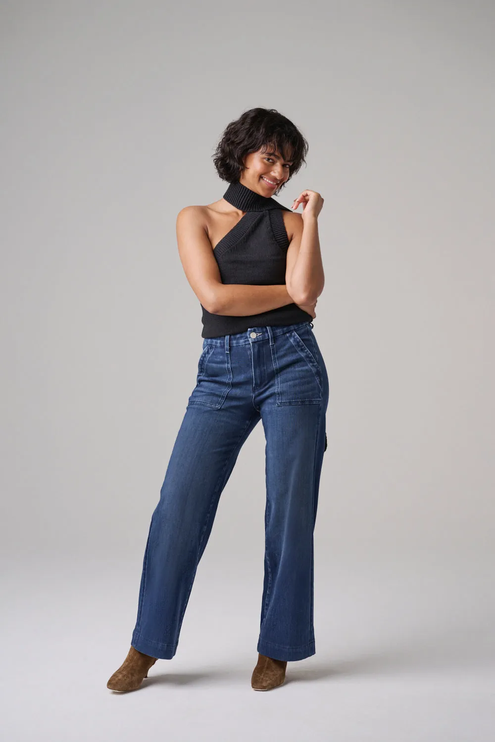 The Malibu Wide Baker  |  Coastal Blue