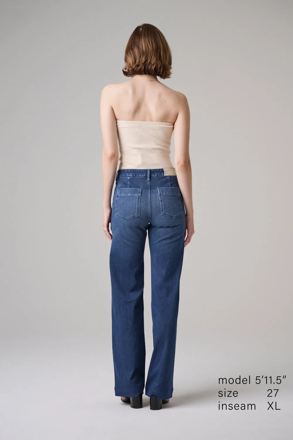 The Malibu Wide Baker  |  Coastal Blue