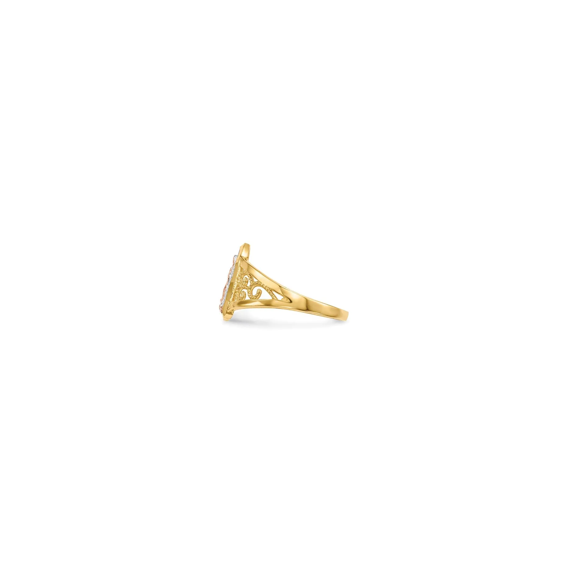 Tricolor Guadalupe Ring (14K)