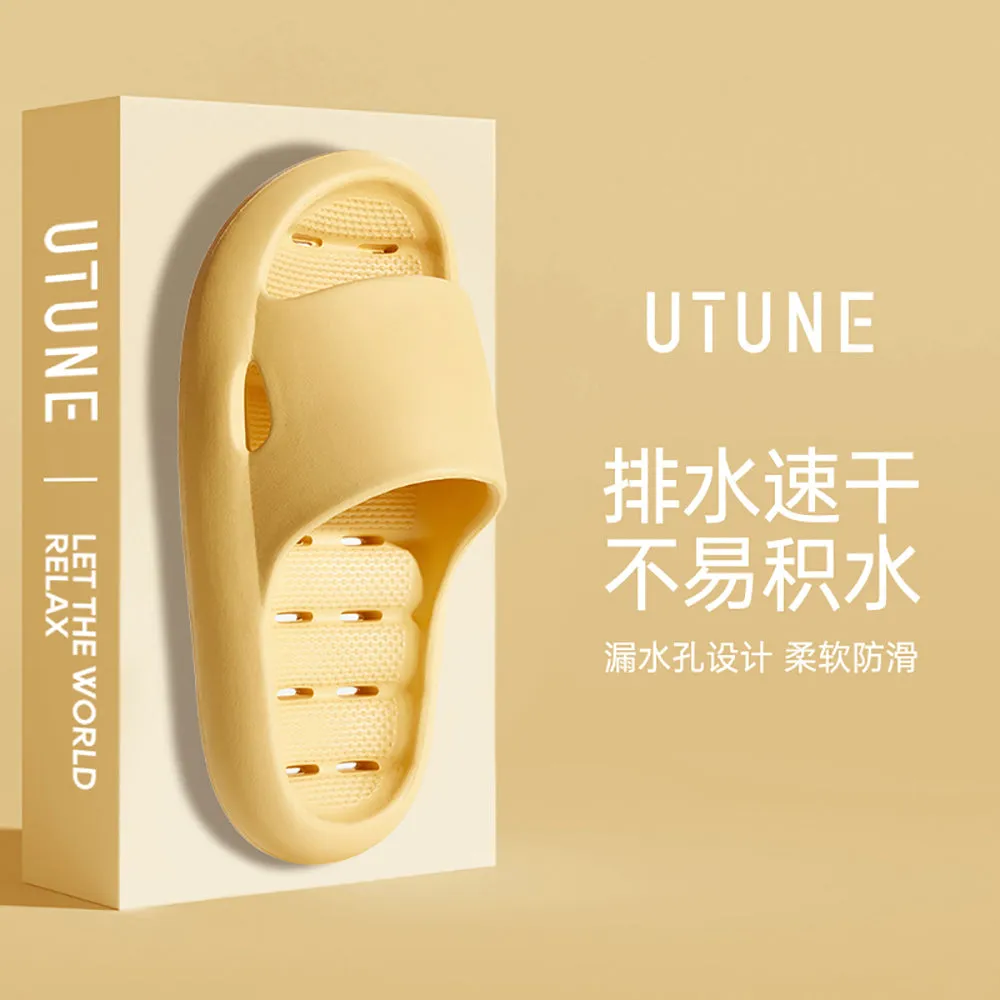 UTUNE Indoor Slippers Lemon Yellow Size 39-40