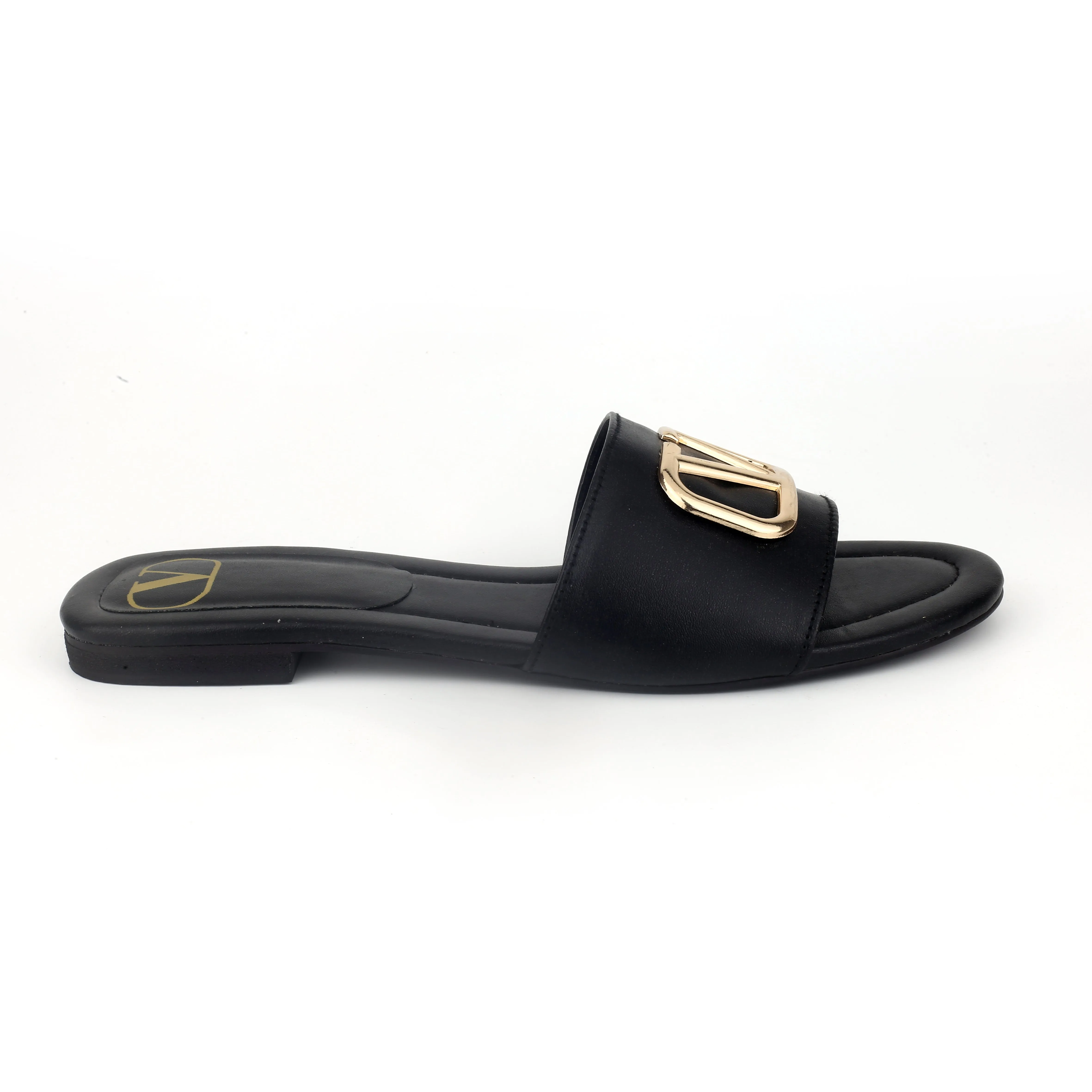 Valntino Basic Flats (Black)