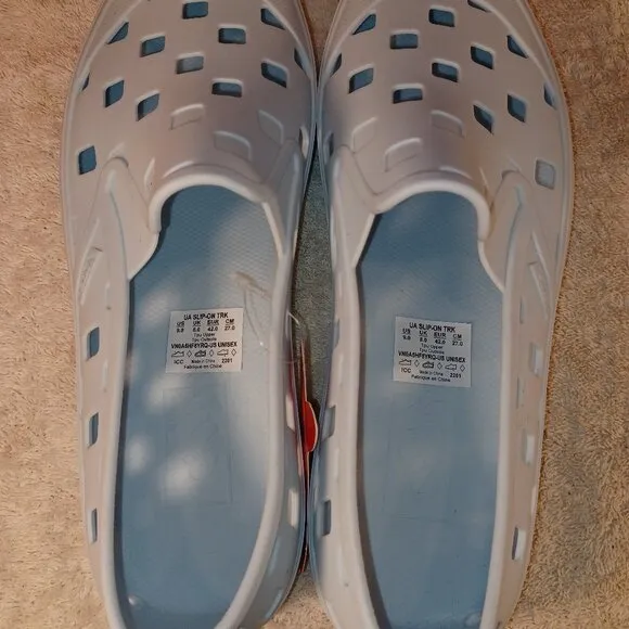 Vans Men's 9/Women's 10.5 Slip On Trek Delicate Blue Skate Water VN0A5HF8YRQ