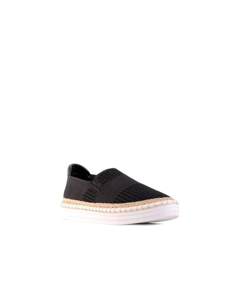 Verali Queen Stretch Knit Espadrille Flat Mules