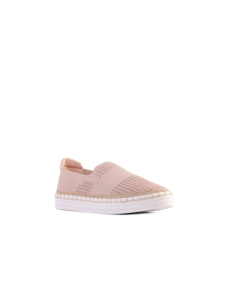 Verali Queen Stretch Knit Espadrille Flat Mules
