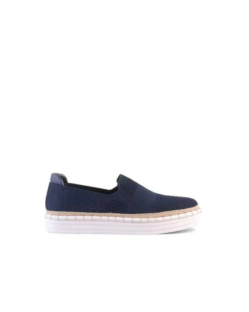 Verali Queen Stretch Knit Espadrille Flat Mules