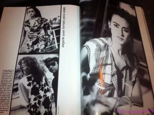 VOGUE Magazine Italia June 1986 NATHALIE GABRIELLI Mary Mize MARIO TESTINO Swimsuit