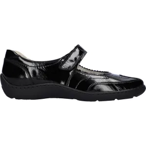 Waldlaufer Henni (Sunstar) Black Patent Shoes