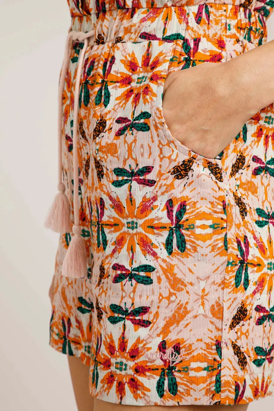 Weird Fish Women's Flik Organic Cheesecloth Playsuit