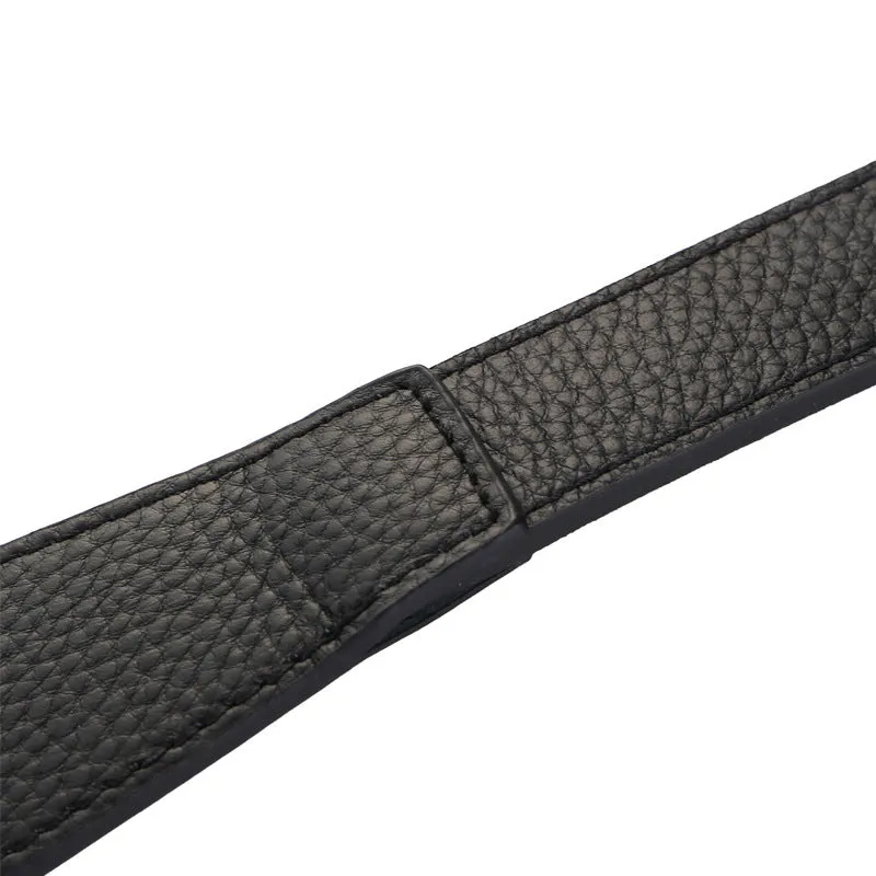 Wide Leather Knotted Belt