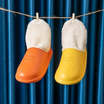 Winter Soft Plush Indoor Home Slippers