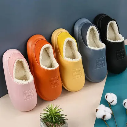 Winter Soft Plush Indoor Home Slippers