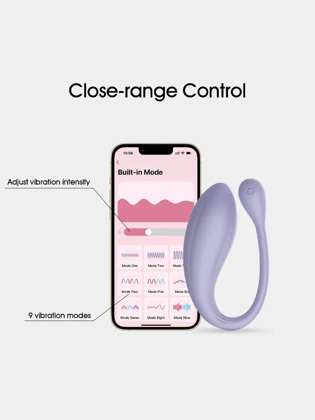 Winyi Mary App Controlled G-Spot Egg Vibrator