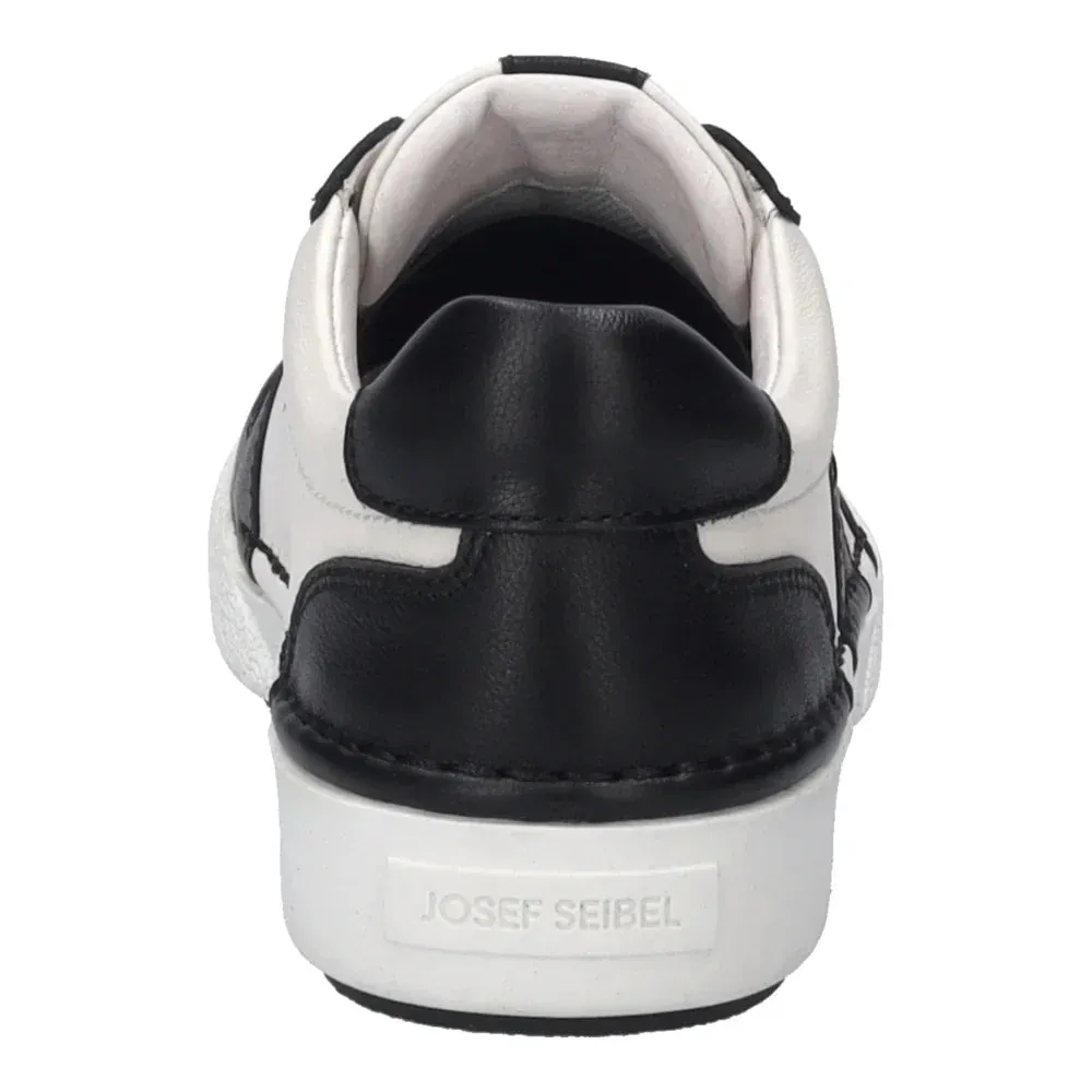 WOMEN'S JOSEF SEIBEL CLAIRE 27 | BLACK / WHITE LEATHER