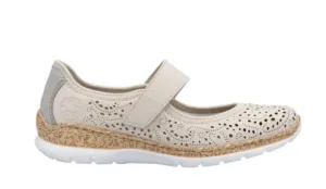 WOMEN'S RIEKER NIKITA 99 | PERLE / CEMENT / PERLCREME