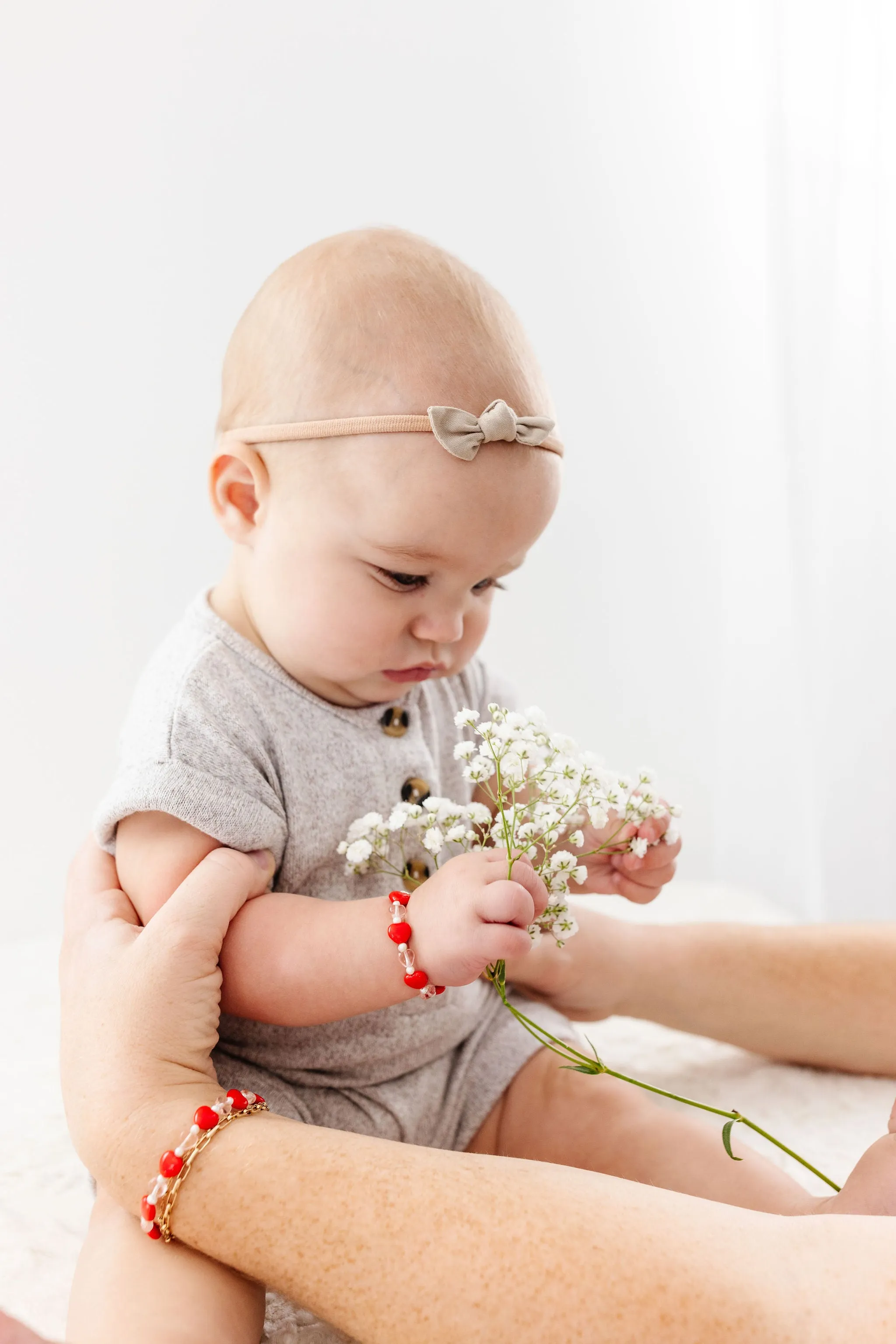 XOXO Mom   Mini Bracelet Set (4MM   6MM Beads)