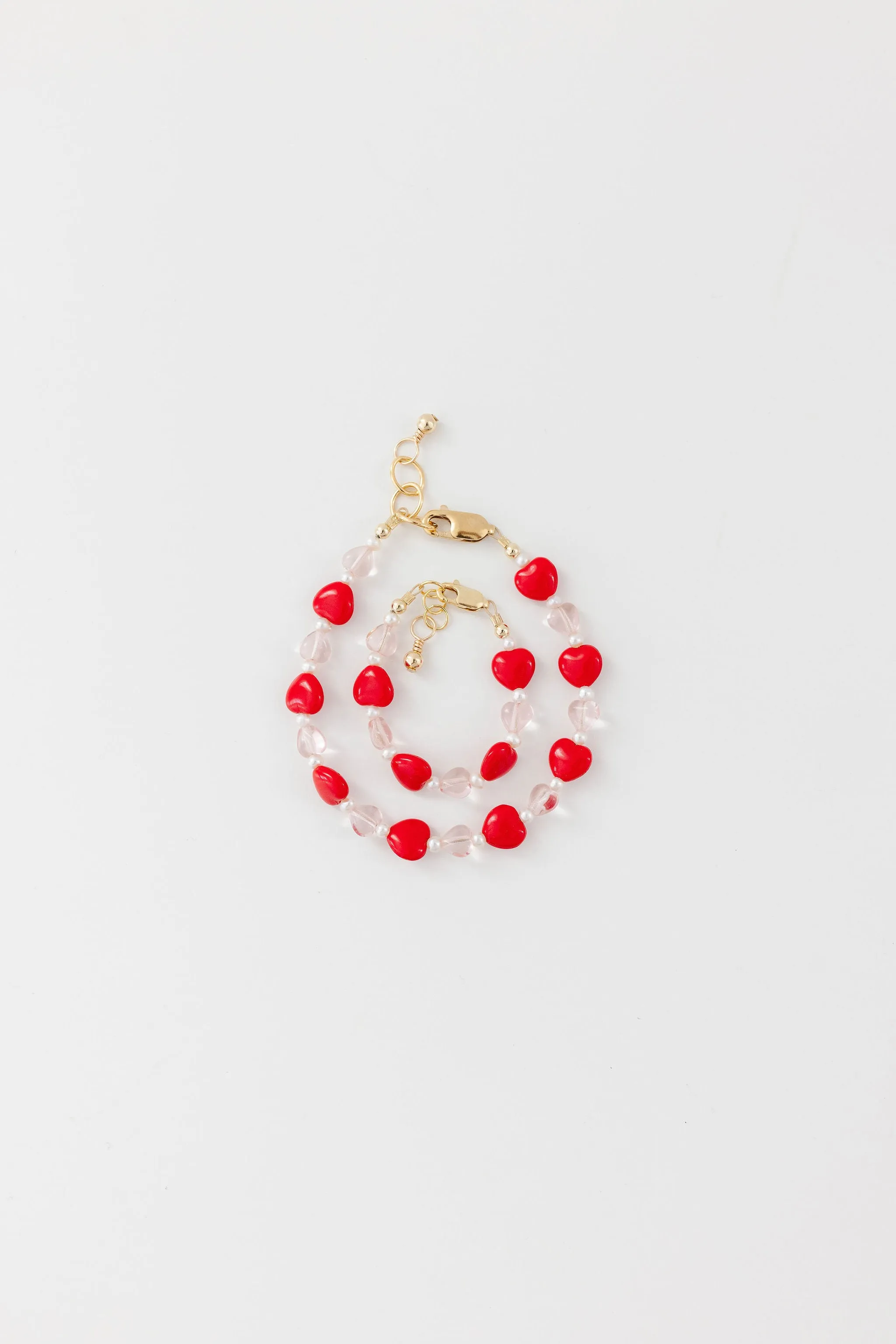 XOXO Mom   Mini Bracelet Set (4MM   6MM Beads)