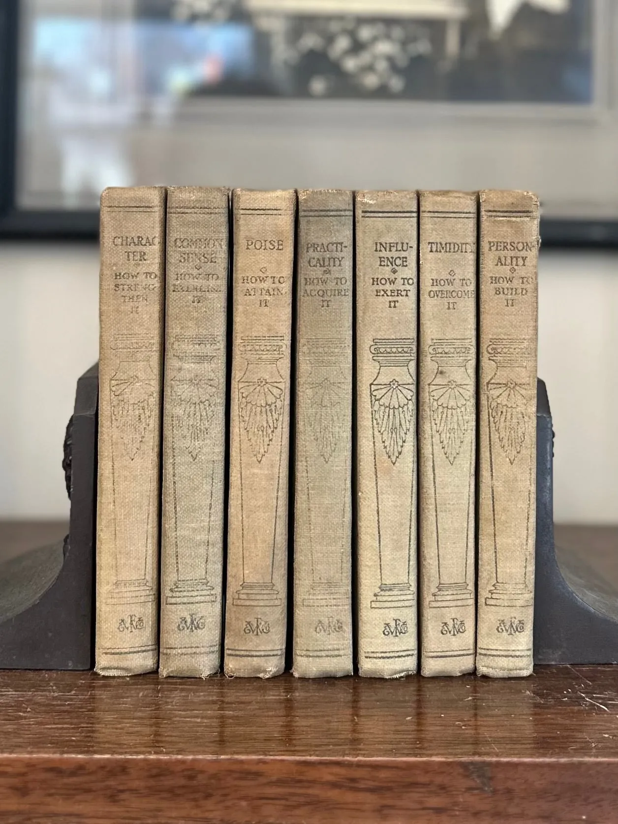 You Pick! Antique 1915 Hardcover Book from Mental Efficiency Series | Character, Common Sense, Poise, Practicality, Personality, & More