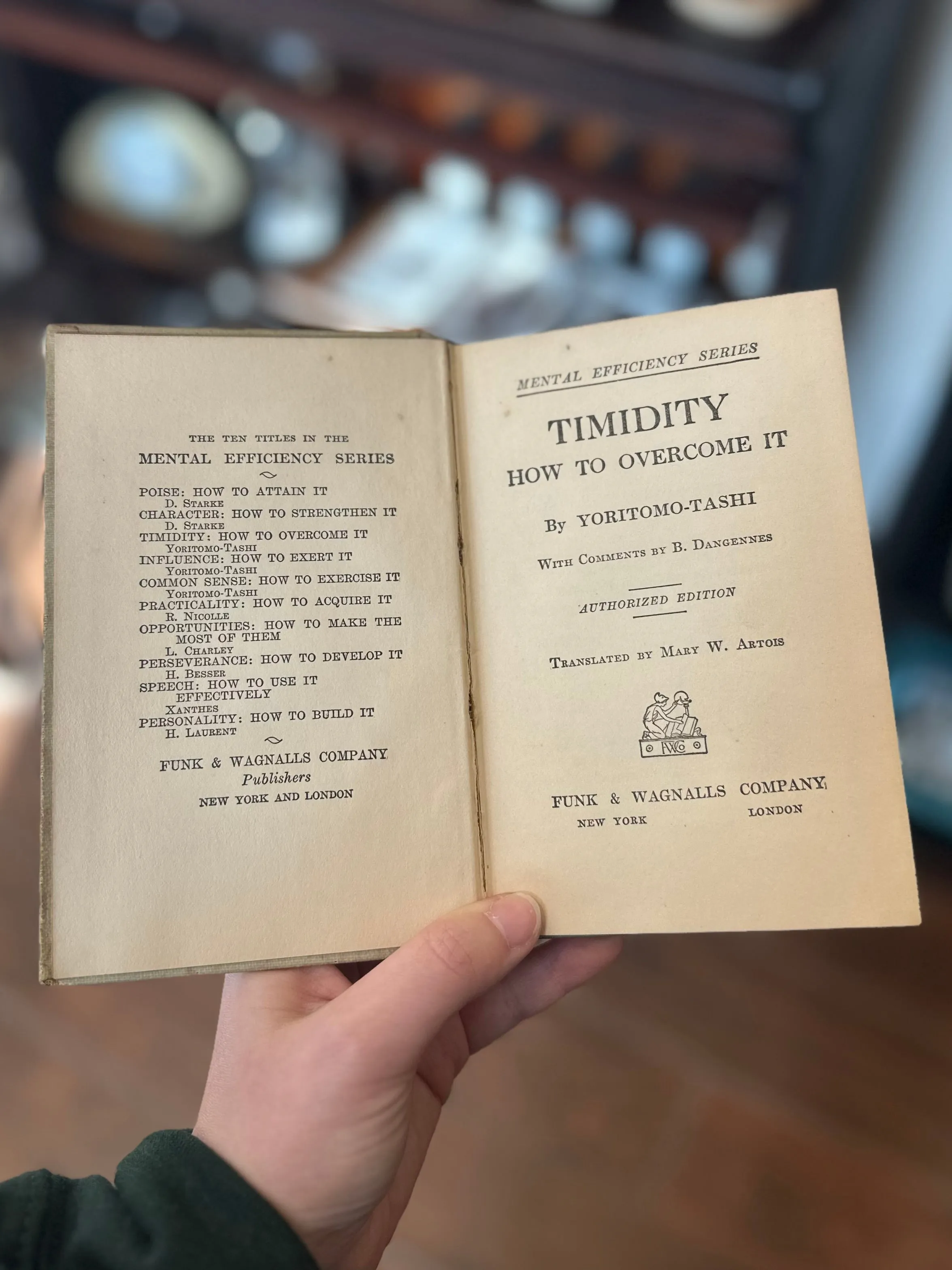 You Pick! Antique 1915 Hardcover Book from Mental Efficiency Series | Character, Common Sense, Poise, Practicality, Personality, & More